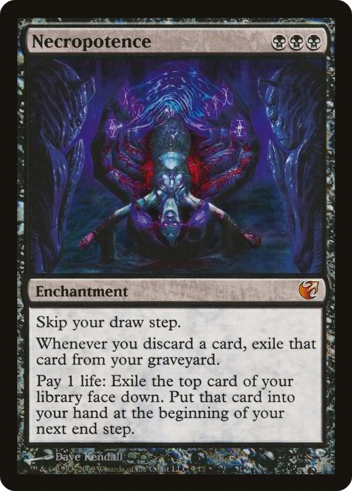 Necropotence (V09-009) - mythic - Foil