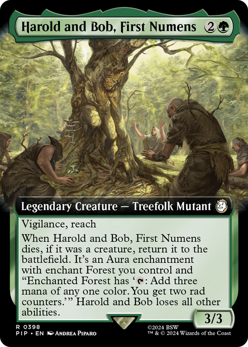 Harold and Bob, First Numens (PIP-398) - rare: (Extended Art)