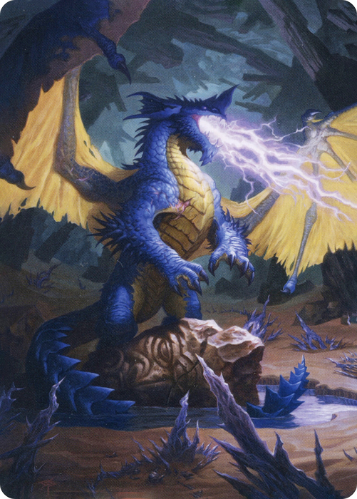 Blue Dragon // Blue Dragon (AAFR-073) - common (Borderless) - Foil