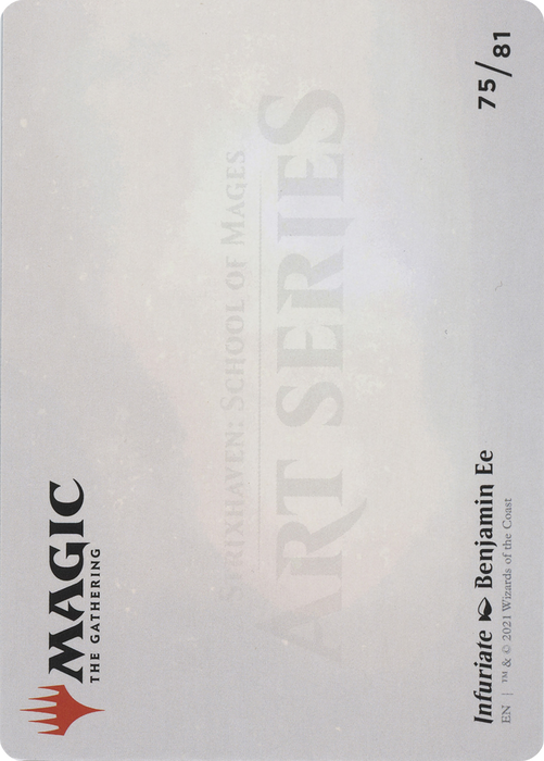 Infuriate // Infuriate (ASTX-075) - common (Borderless) - Foil