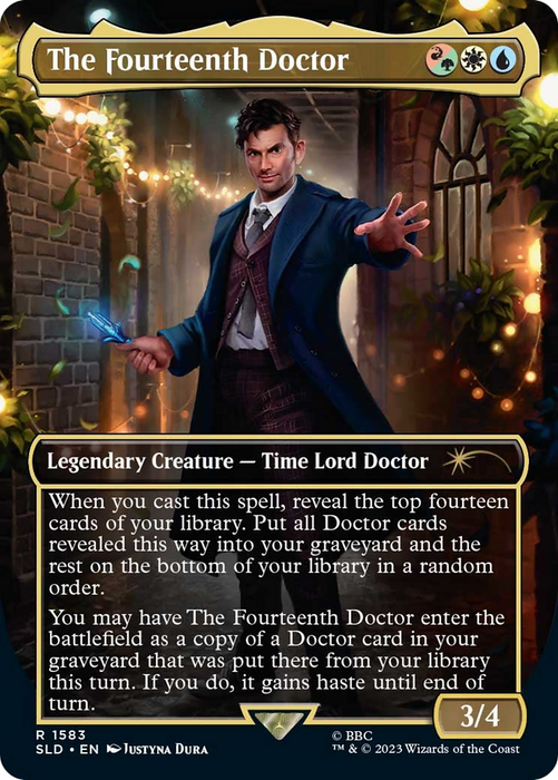 The Fourteenth Doctor (SLD-1583) - rare (Borderless)