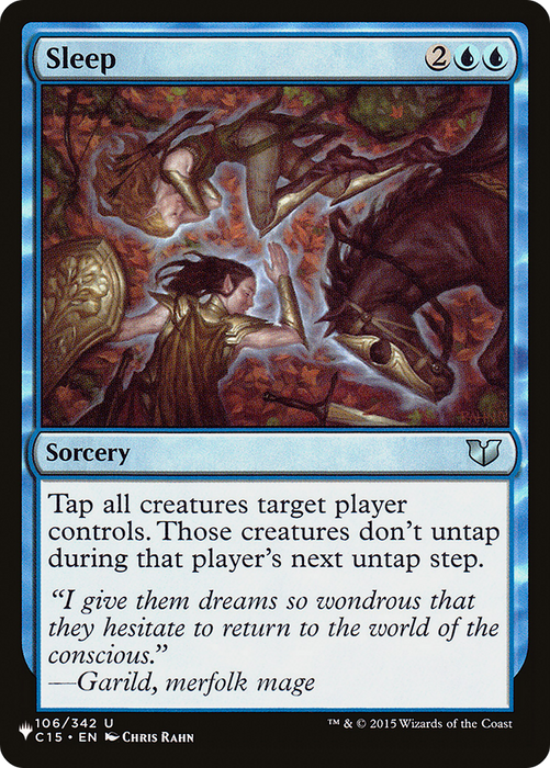 Sleep (LIST-C15-106) - uncommon