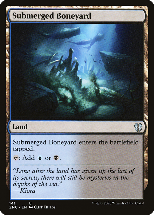 Submerged Boneyard (ZNC-141) - uncommon