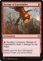 Barrage of Expendables (JMP-292) - uncommon