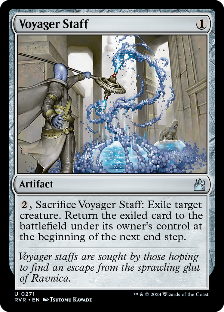 Voyager Staff (RVR-271) - uncommon - Foil