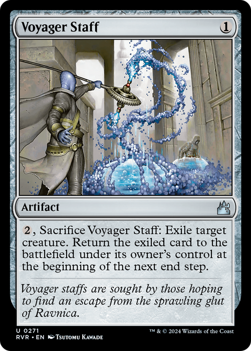 Voyager Staff (RVR-271) - uncommon - Foil