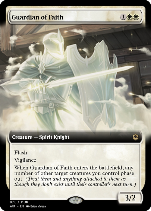 Guardian of Faith (PRM-92636) - rare - Foil