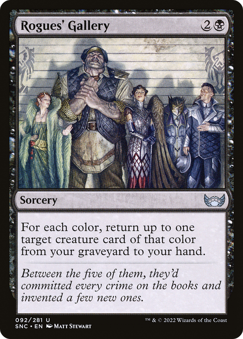 Rogues' Gallery (SNC-092) - uncommon - Foil