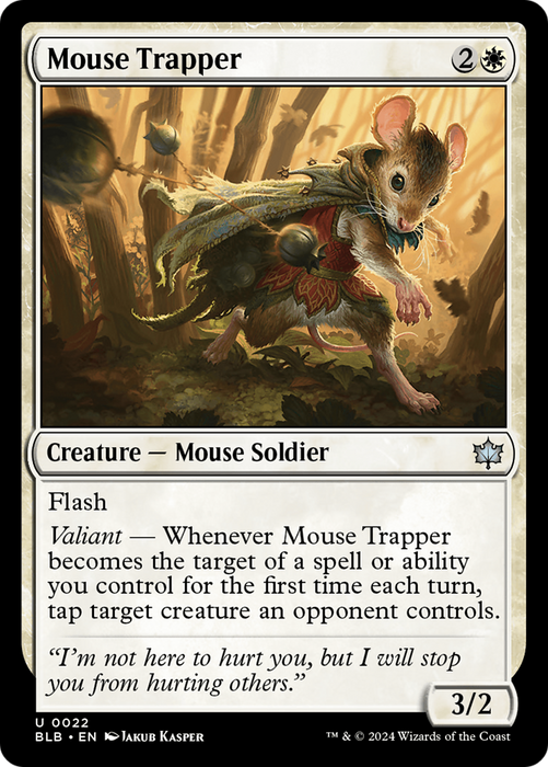 Mouse Trapper (BLB-022) - uncommon - Foil