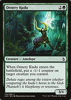 Ornery Kudu (AKH-178) - common - Foil