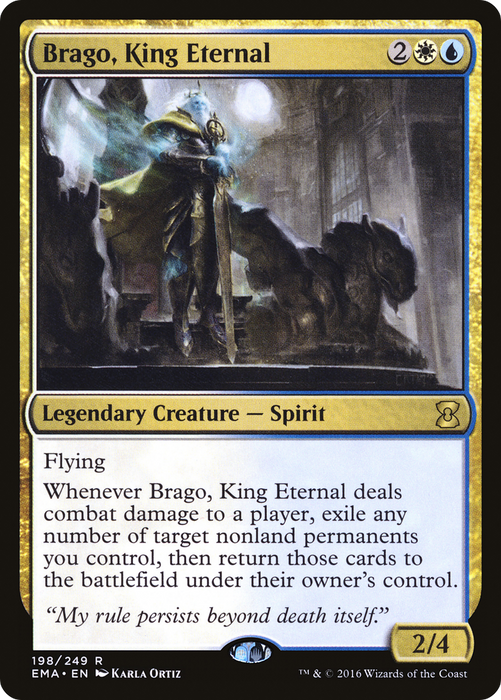 Brago, King Eternal (EMA-198) - rare - Foil