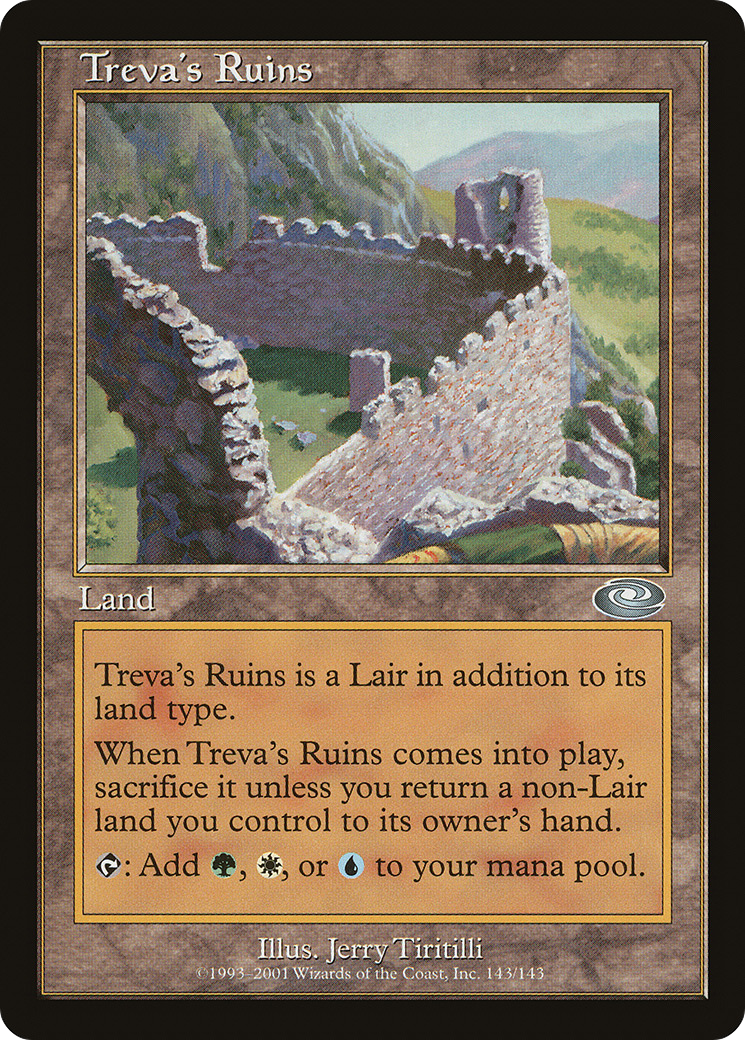 Treva's Ruins (PLS-143) - uncommon - Foil