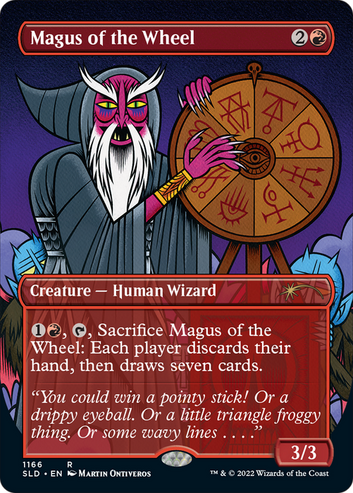 Magus of the Wheel (SLD-1166) - rare (Borderless) - Foil