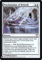 Proclamation of Rebirth (LIST-DIS-15) - rare - Foil