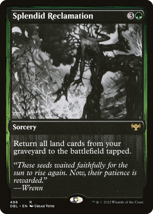 Splendid Reclamation (DBL-488) - rare - Foil