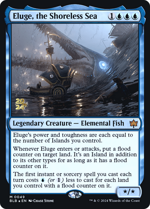 Eluge, the Shoreless Sea (PRE-49S) - mythic - Foil