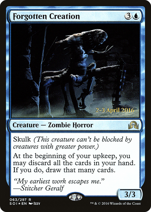 Forgotten Creation (PRE-63S) - rare - Foil
