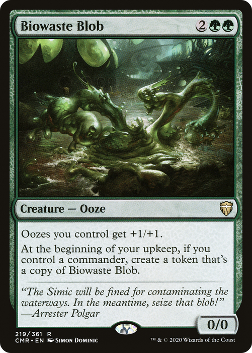 Biowaste Blob (CMR-219) - rare - Foil