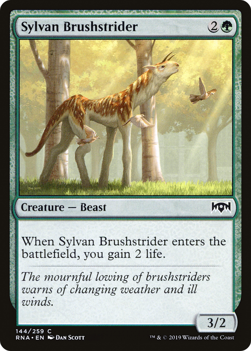 Sylvan Brushstrider (RNA-144) - common - Foil