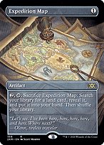 Expedition Map (2XM-359) - rare (Borderless) - Foil