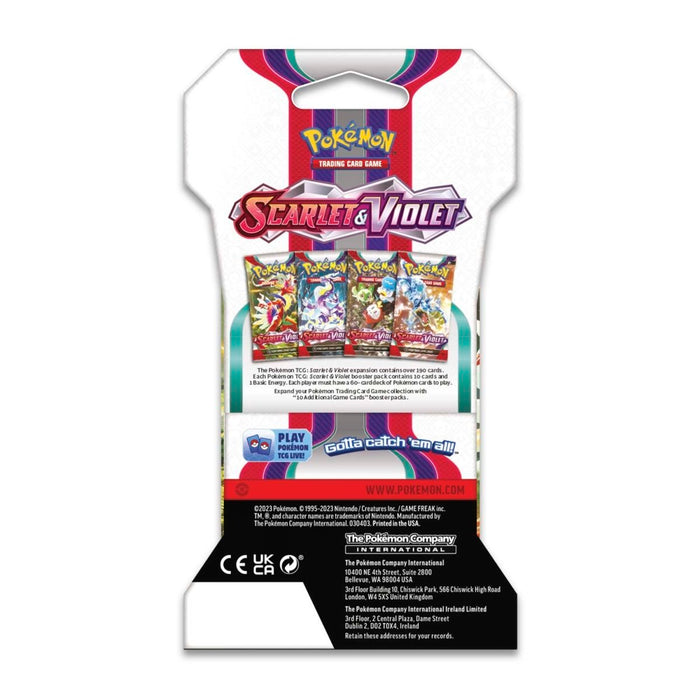 Scarlet & Violet - Sleeved Booster Pack (anglais)