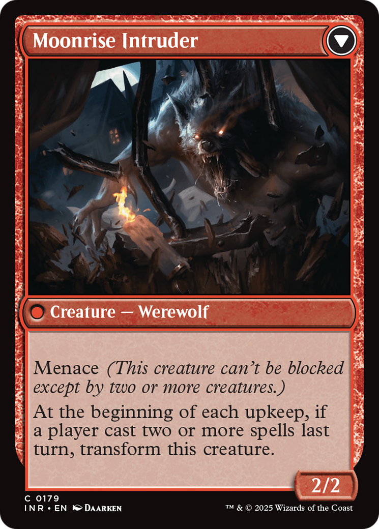 Village Messenger // Moonrise Intruder (INR-179) - common - Foil