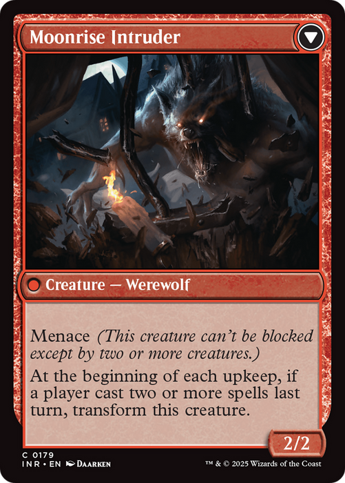 Village Messenger // Moonrise Intruder (INR-179) - common - Foil