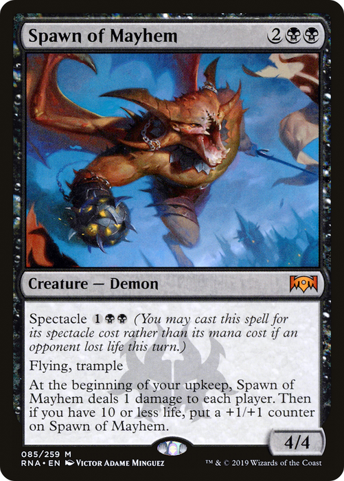 Spawn of Mayhem (RNA-085) - mythic - Foil