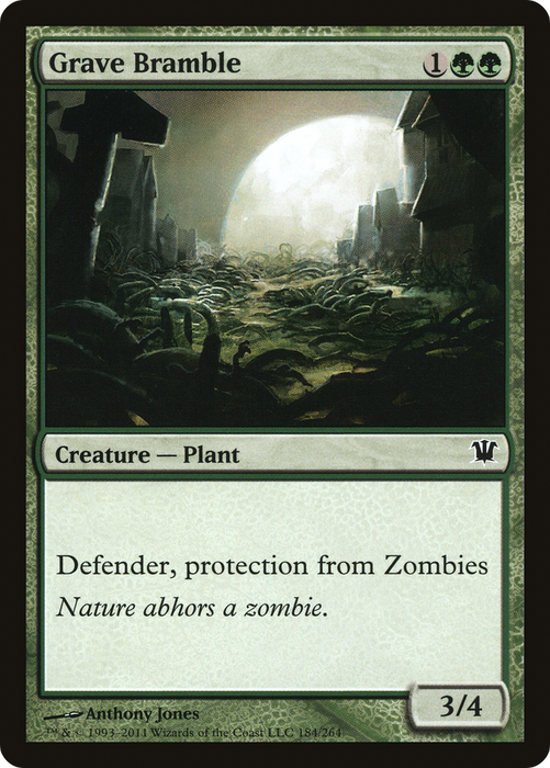 Grave Bramble (ISD-184) - common - Foil