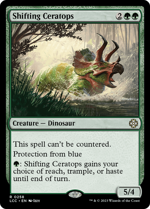 Shifting Ceratops (LCC-258) - rare