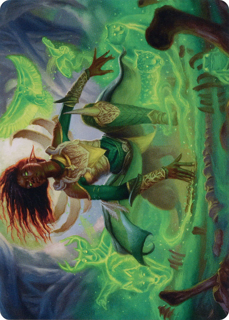 Fauna Shaman // Fauna Shaman (ABRO-024) - common (Borderless) - Foil