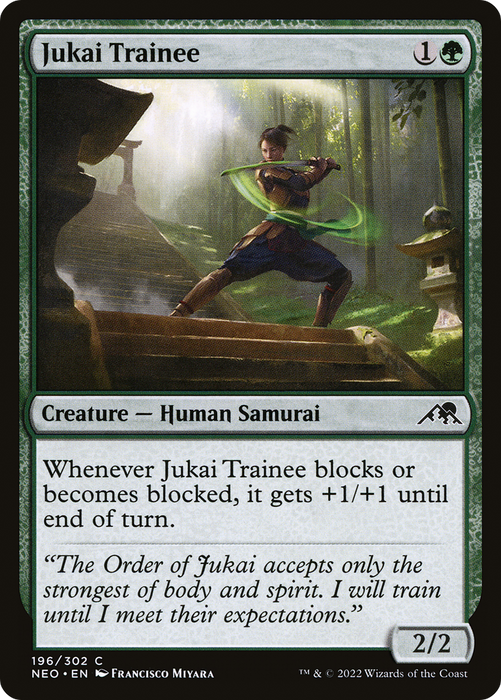 Jukai Trainee (NEO-196) - common - Foil