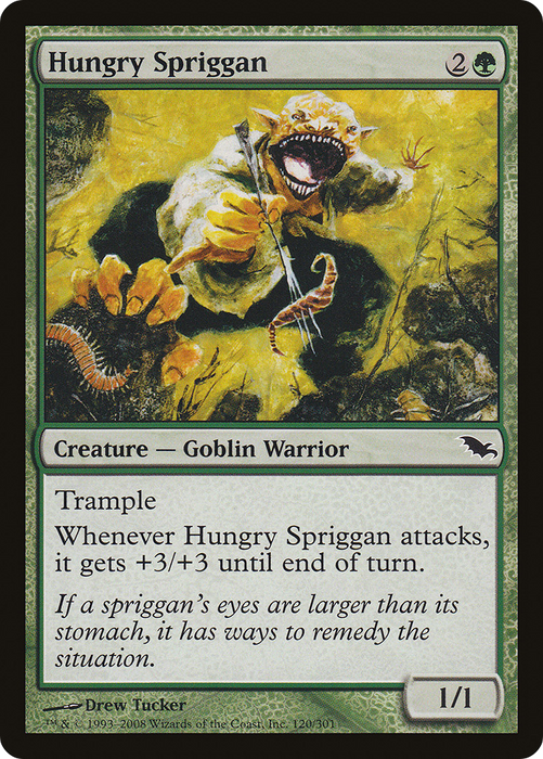 Hungry Spriggan (SHM-120) - common - Foil