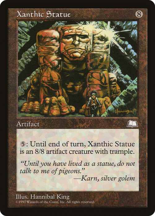 Xanthic Statue (WTH-163) - rare