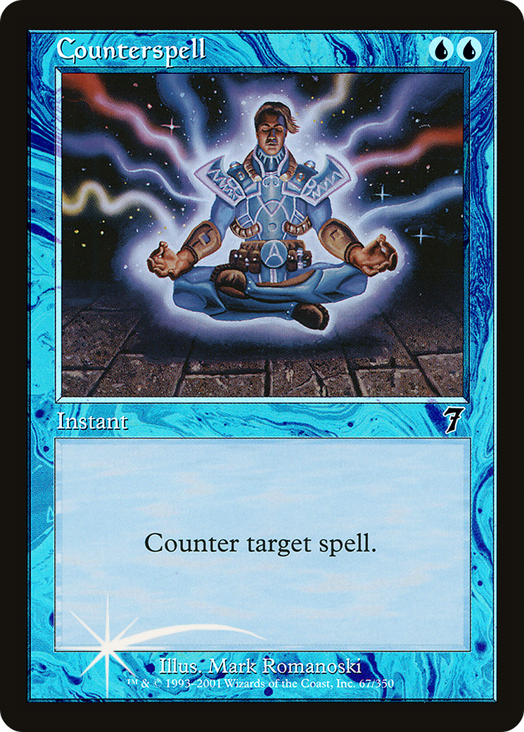 Counterspell (7ED-67★) - common - Foil