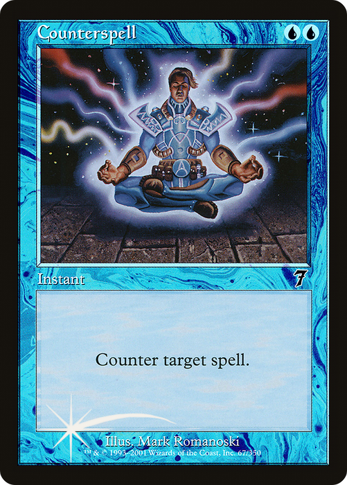 Counterspell (7ED-67★) - common - Foil