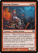Outrage Shaman (EVE-059) - uncommon - Foil