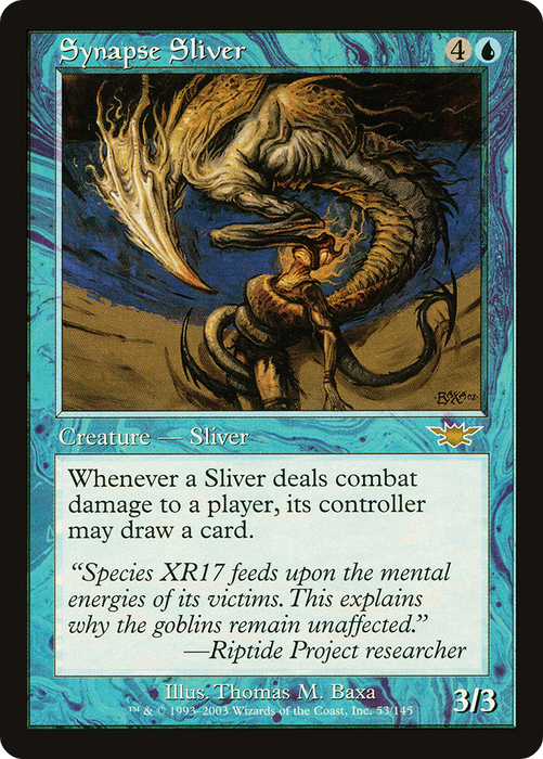 Synapse Sliver (LGN-053) - rare - Foil