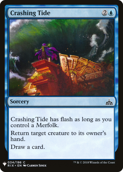 Crashing Tide (LIST-RIX-34) - common