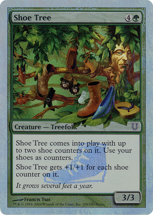 Shoe Tree (UNH-109★) - common - Foil