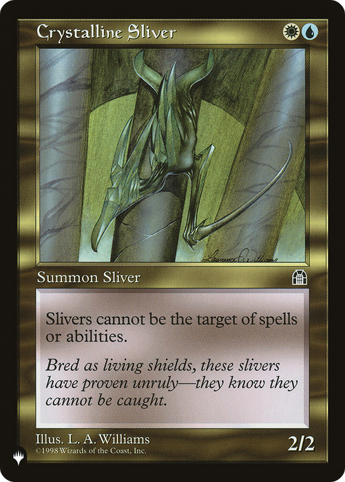 Crystalline Sliver (LIST-STH-127) - uncommon