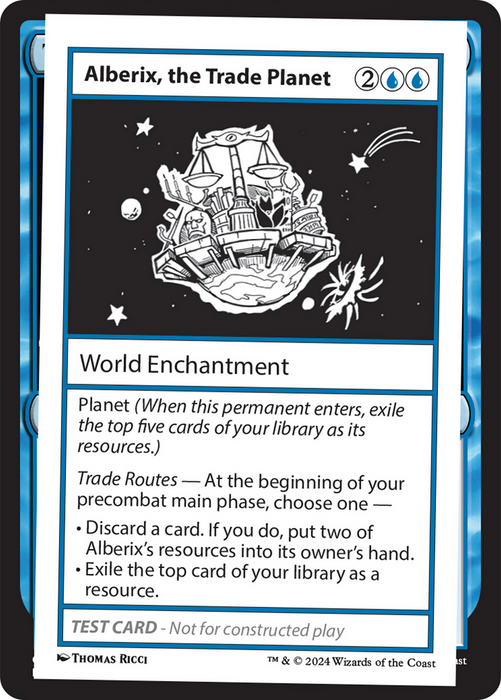 Alberix, the Trade Planet (MB2PC-289) - rare