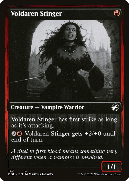 Voldaren Stinger (DBL-167) - common - Foil
