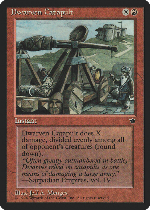 Dwarven Catapult (FEM-051) - uncommon