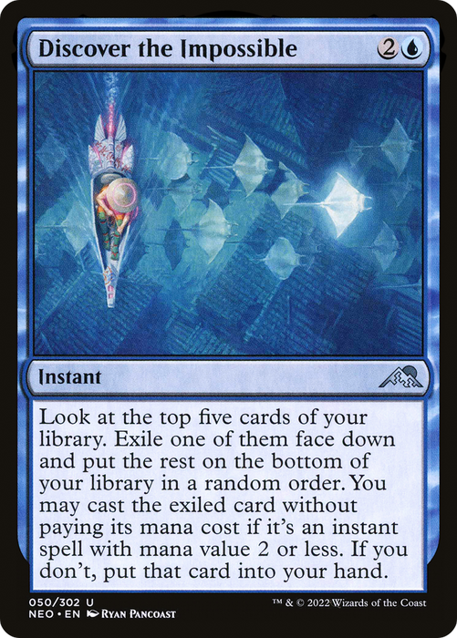 Discover the Impossible (NEO-050) - uncommon - Foil