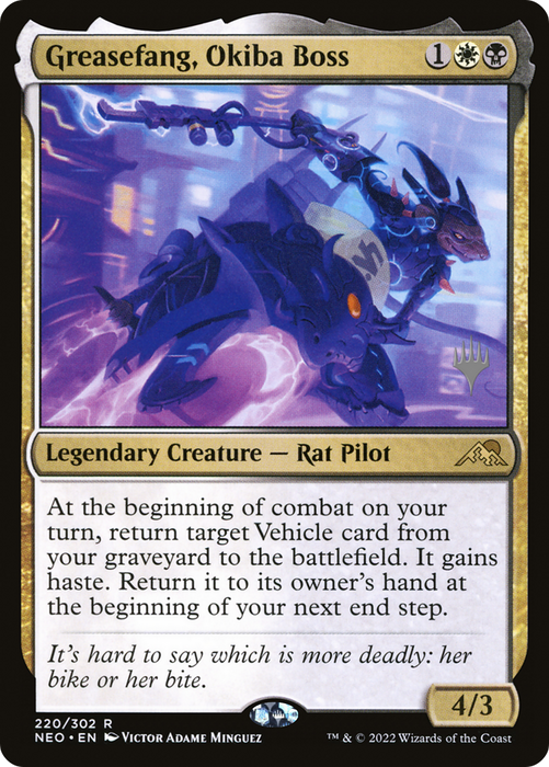 Greasefang, Okiba Boss (PPNEO-220P) - rare