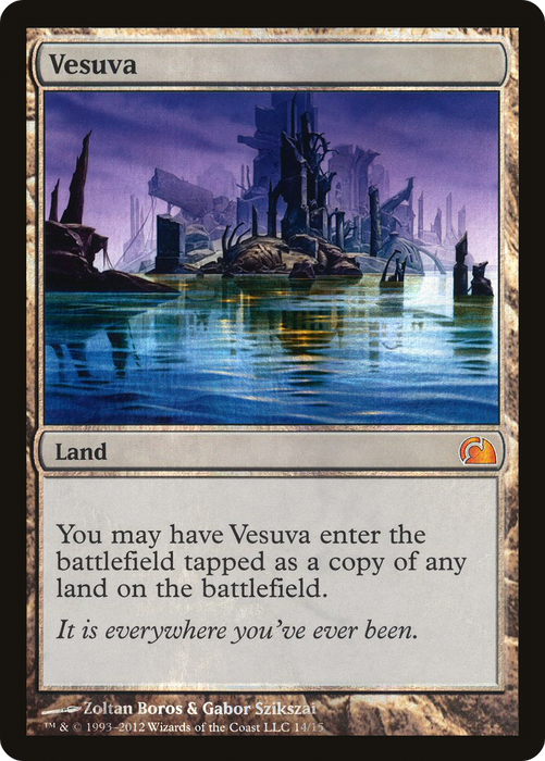 Vesuva (V12-014) - mythic - Foil