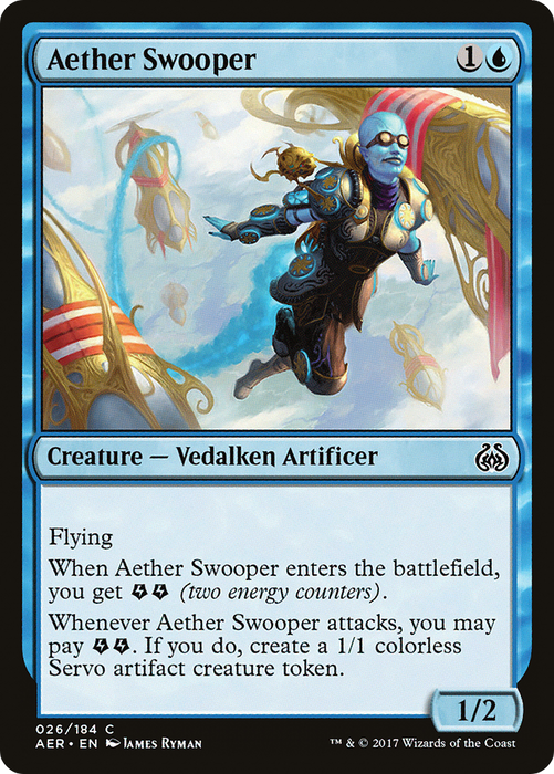 Aether Swooper (AER-026) - common - Foil
