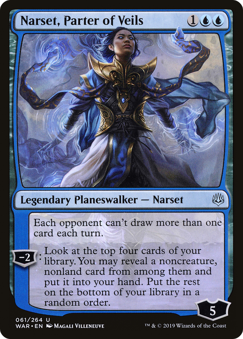 Narset, Parter of Veils (WAR-061) - uncommon - Foil