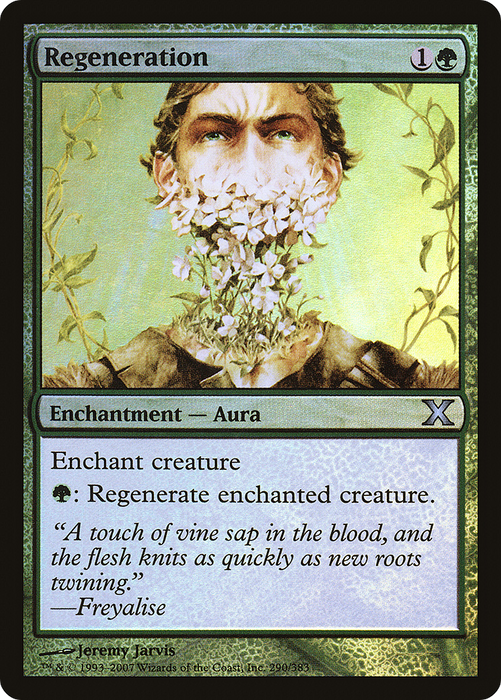 Regeneration (10E-290★) - uncommon - Foil